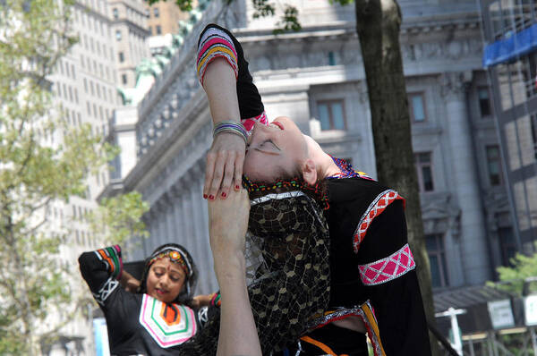 Dance Art Print featuring the photograph Indian Dance by Diane Lent