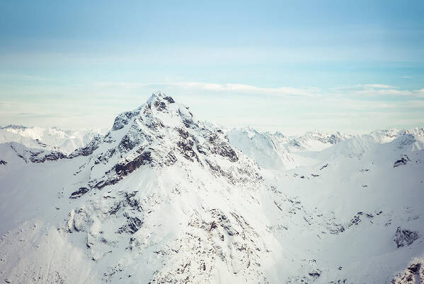 Alaska Art Print featuring the photograph Into the Mountains by Michele Cornelius