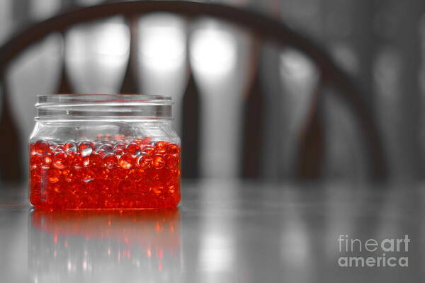 Jar Of Jelly Art Print featuring the digital art Jelly Balls by Bobby Mandal