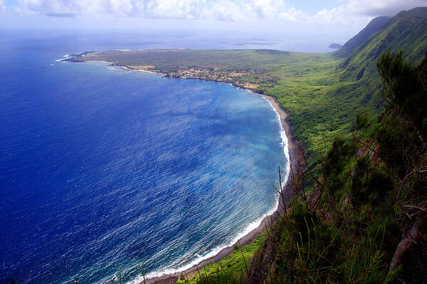 Hawaii Art Print featuring the photograph Kalaupapa Peninsular by Kevin Smith