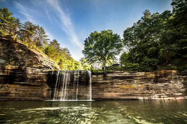 76 Falls Art Print featuring the photograph Kentucky - 76 Falls by Ron Pate