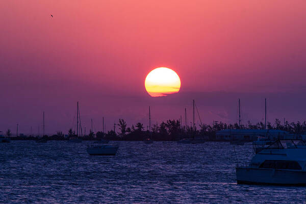 Key West Art Print featuring the photograph Keys Sunset by Shannon Harrington