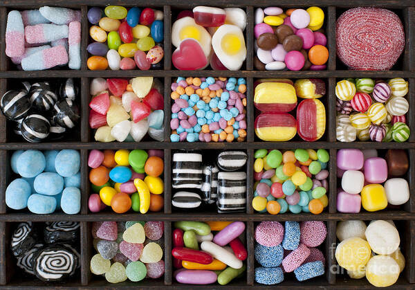 Sweets Art Print featuring the photograph Kids Sweets by Tim Gainey
