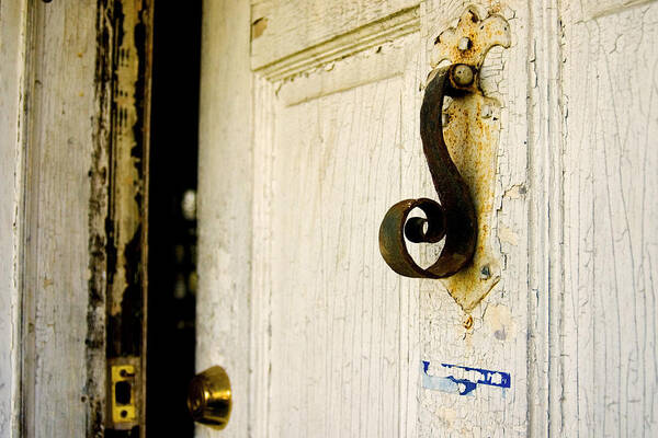 Door Art Print featuring the photograph Knock Knock by Melissa Newcomb