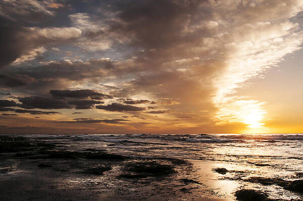 Photography Art Print featuring the photograph La Jolla Sunset 4 by Lee Kirchhevel