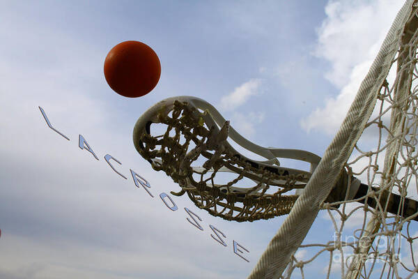 Lacrosse Art Print featuring the photograph Lacrosse is the Word 2 by Kristy Jeppson