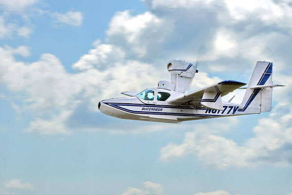 Airplane Art Print featuring the photograph Lake Buccaneer by Alan Hutchins