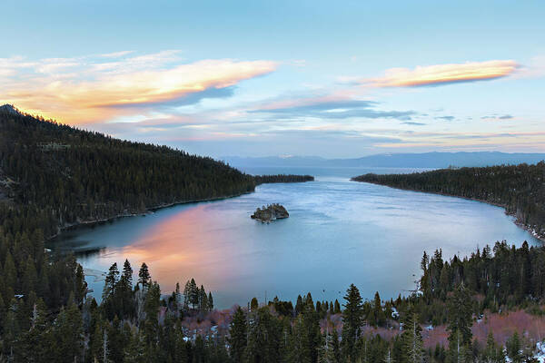 Scenics Art Print featuring the photograph Lake Tahoe by Ropelato Photography; Earthscapes