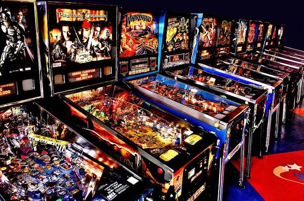 Pinball Art Print featuring the photograph Launchers Lacking by Benjamin Yeager