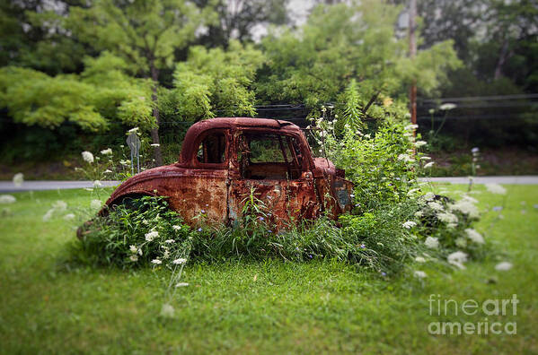 Rust Art Print featuring the photograph Lawn Ornament by Rick Kuperberg Sr