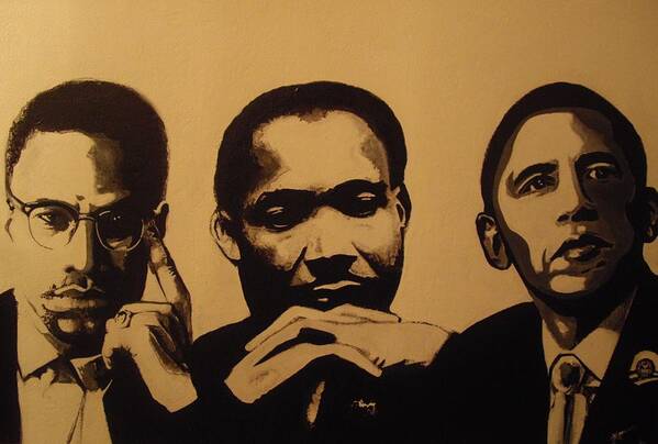 Great Minds Art Print featuring the painting Leaders by Robert Cunningham