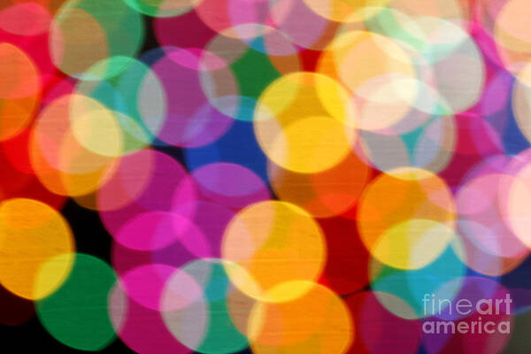 Abstract Art Print featuring the photograph Light abstract by Tony Cordoza