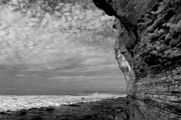 Sunset Cliffs Art Print featuring the photograph Lines by Jeremiah John McBride