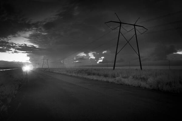 Florida Art Print featuring the photograph Long Road Home by Bradley R Youngberg