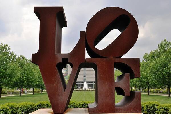 Indianapolis Art Muesum Art Print featuring the photograph Love by Pamela Schreckengost