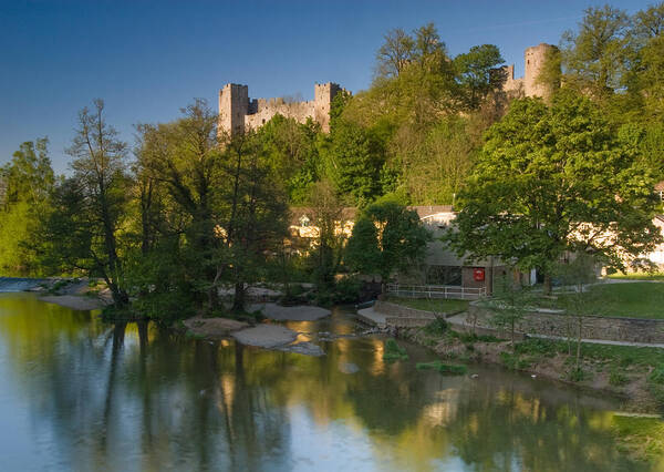 England Art Print featuring the photograph Ludlow Castle by David Ross