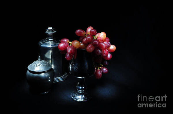 Pewter Art Print featuring the photograph Lunch by Randi Grace Nilsberg