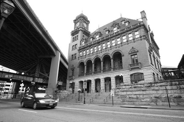 Main Street Station Art Print featuring the photograph Main Street Station by Joseph C Hinson