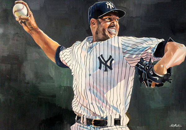 Mariano Rivera - New York Yankees Art Print by Michael Pattison - Pixels
