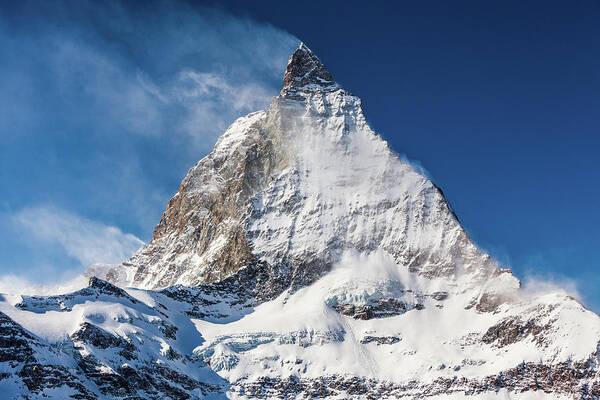 Switzerland Art Print featuring the photograph Matterhorn by Gospodarek Mikolaj