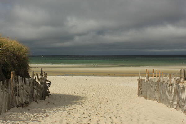 Cape Cod Art Print featuring the photograph Mayflower Beach Storm by Amazing Jules