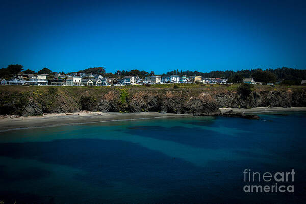 Mendocino Art Print featuring the photograph Mendocino California by Blake Webster