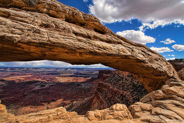 Mesa Art Print featuring the photograph Mesa Arch by Jeff Niederstadt