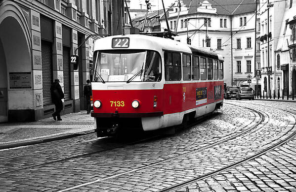 Prague Art Print featuring the photograph Metro by Ryan Wyckoff
