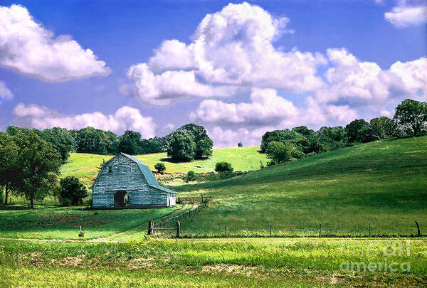Landscape Art Print featuring the photograph Missouri River Valley by Steve Karol