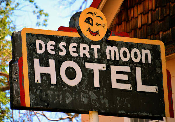Fine Art Photography Art Print featuring the photograph Motel in the Desert by David Lee Thompson