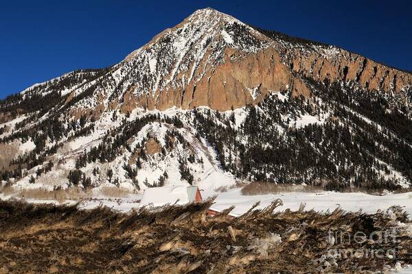 Crested Butte Art Print featuring the photograph Mt Crested Butte by Adam Jewell