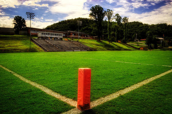 Murphy Art Print featuring the photograph Murphy NC Football by Greg and Chrystal Mimbs