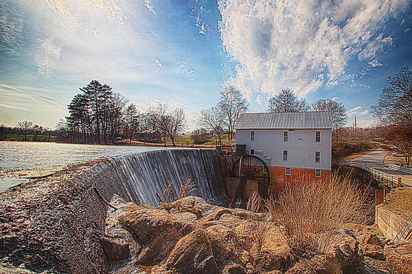 Nature Art Print featuring the photograph Murray's Mill by Kevin Senter