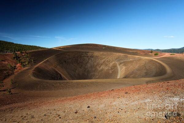 Lassen Volcanic National Park Art Print featuring the photograph Natural Cone by Adam Jewell
