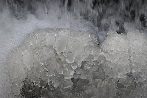 Ice Art Print featuring the photograph Natures Jewel Maker by Thomas Young