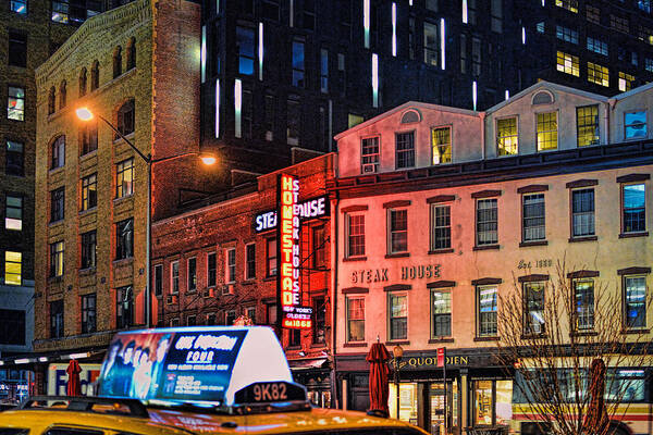 ‘meatpacking District Art Print featuring the photograph New York Meatpacking District by Jeffrey Friedkin