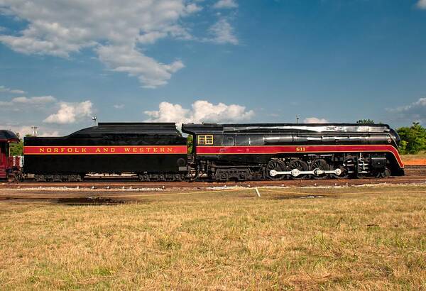 611 Art Print featuring the photograph Norfolk and Western 611 J-Class by John Black