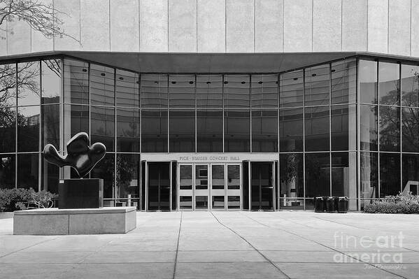 American Art Print featuring the photograph Northwestern University Pick-Steger Concert Hall by University Icons
