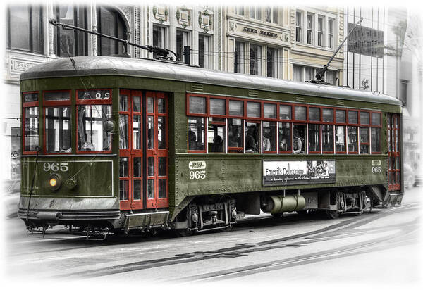 Trolley Art Print featuring the photograph Number 965 Trolley by Tammy Wetzel