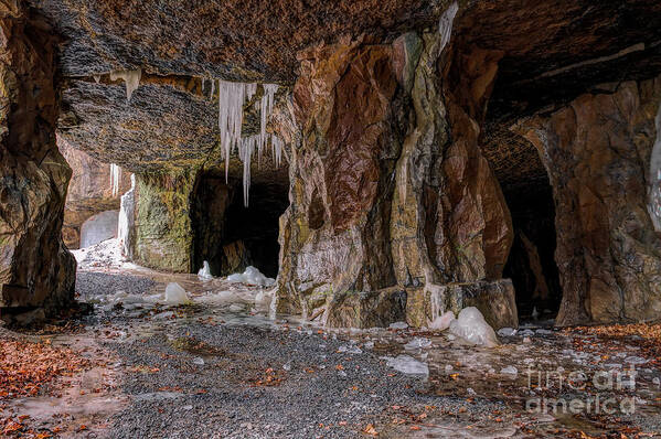 Widow Jane Mine Art Print featuring the photograph Obstacles by Rick Kuperberg Sr