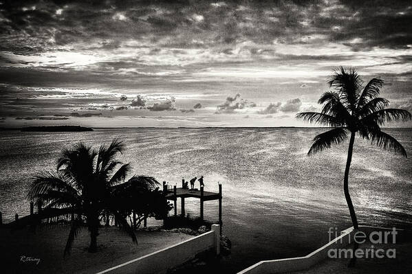 Tropical Art Print featuring the photograph Ocean Paradise in HDR by Rene Triay FineArt Photos