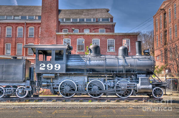 Train Art Print featuring the photograph Old 299 by Anthony Sacco