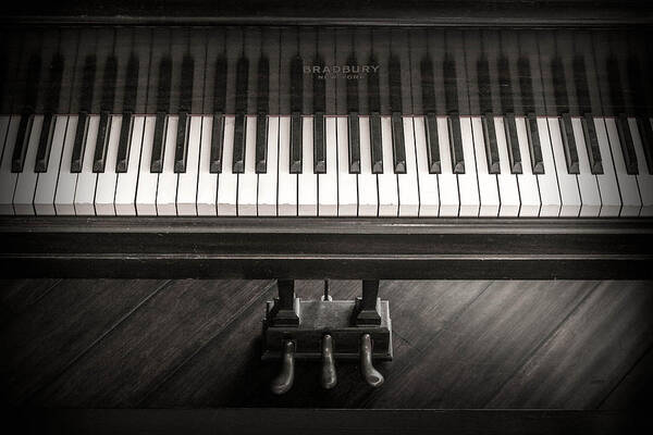 Piano Art Print featuring the photograph Old Friend by Jeff Mize
