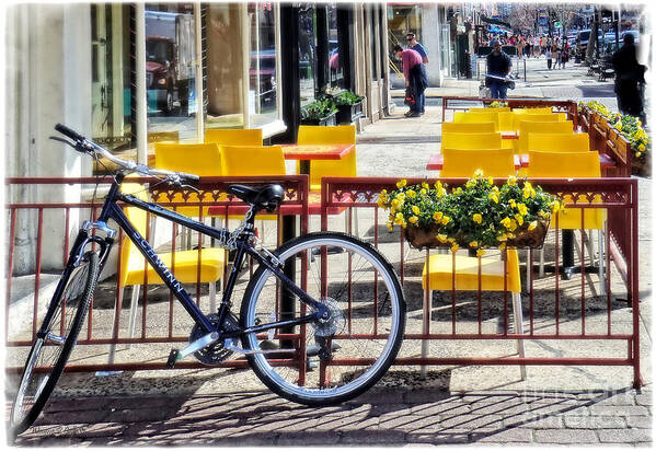 Yellow Art Print featuring the photograph On a Clear Day by Wayne Gill