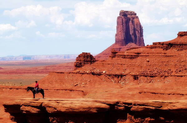 Monument Valley Art Print featuring the photograph Once Upon a Time II by Terry Eve Tanner