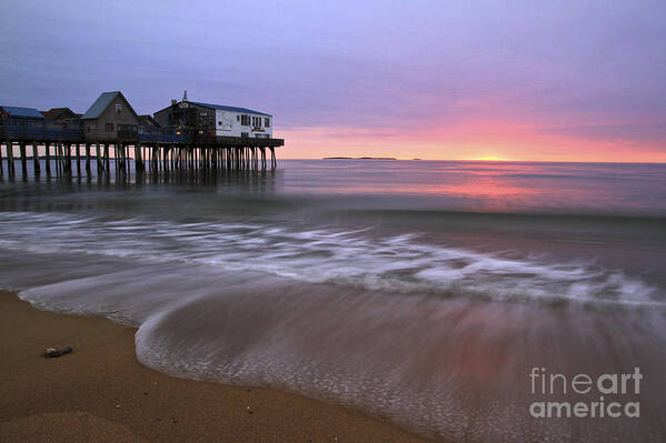 Maine Art Print featuring the photograph OOB Sunrise by Brenda Giasson