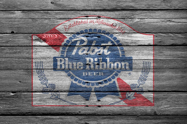 Pabst Art Print featuring the photograph Pabst Blue Ribbon Beer by Joe Hamilton