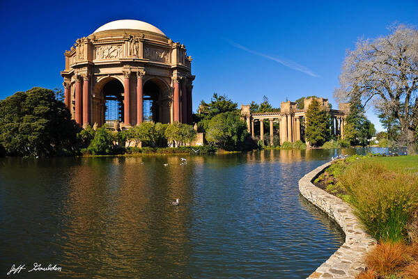 Architecture Art Print featuring the photograph Palace of Fine Arts by Jeff Goulden