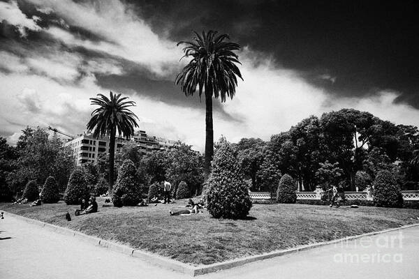 Parc Art Print featuring the photograph Parc de la Ciutadella Barcelona Catalonia Spain by Joe Fox