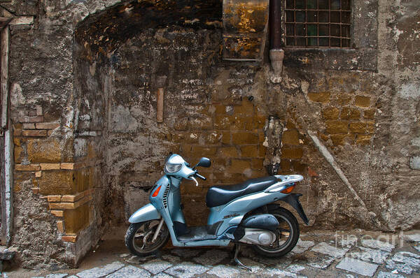 Naples Art Print featuring the photograph Parked by Marion Galt